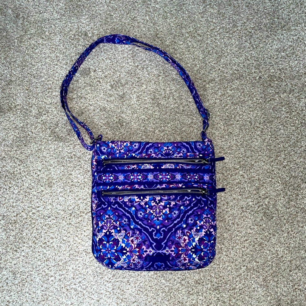 Vera Bradley Triple Zip Crossbody